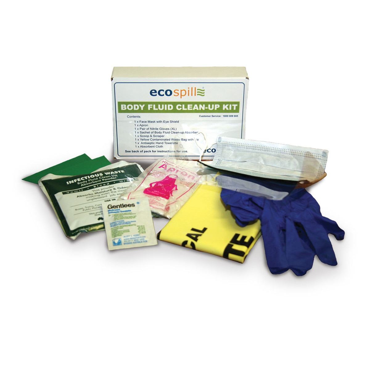 Body Fluid Spill Kit | Ecospill | Clean Up Body Fluid Spills | Vomit Clean Up